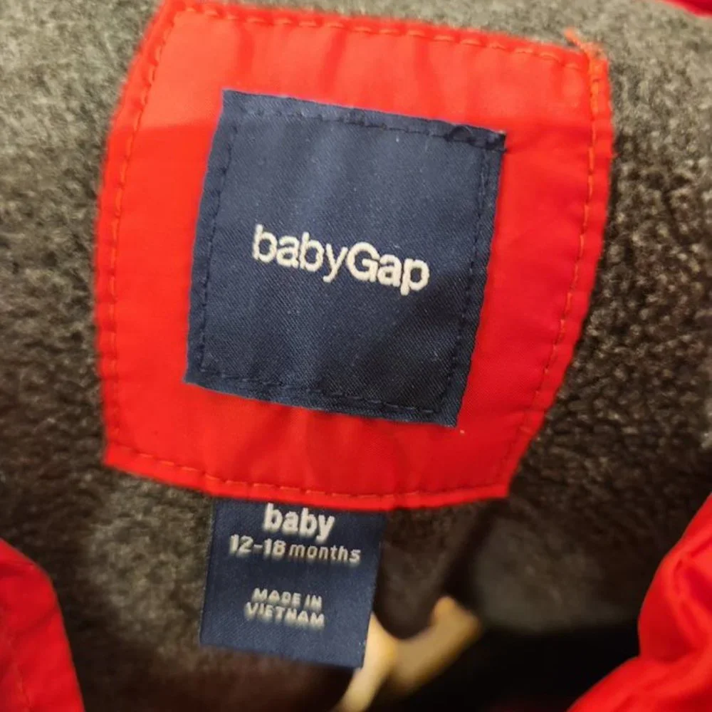 Gap Winter Jacket 12-18 M